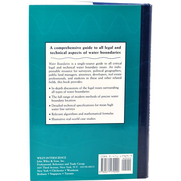 Water Boundaries by George M Cole Hardcover Book - Picture 3 of 9